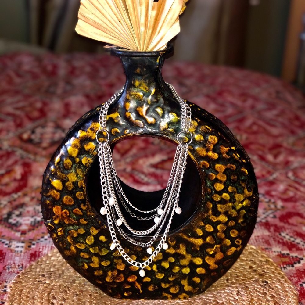 Stella And Dot Avery Silver Tone Necklace - Picture 10 of 10